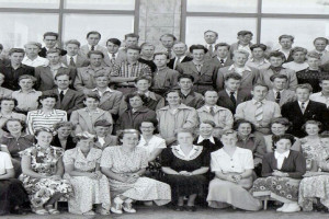 Bilde av Sandar Yrkesskole 1951 - 1952